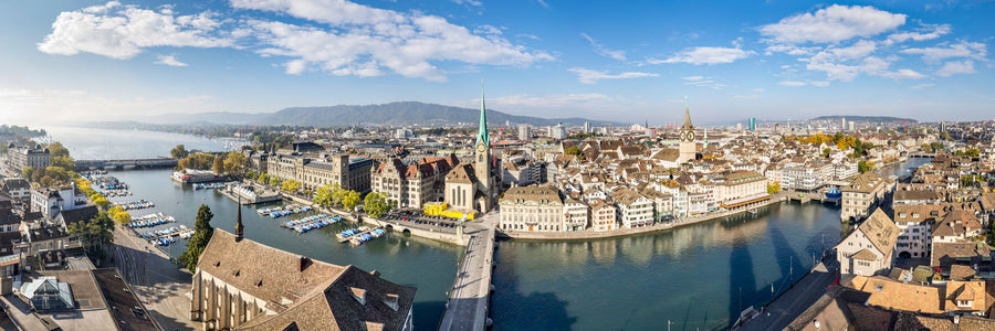 Zürich Panorama Mural Wallpaper