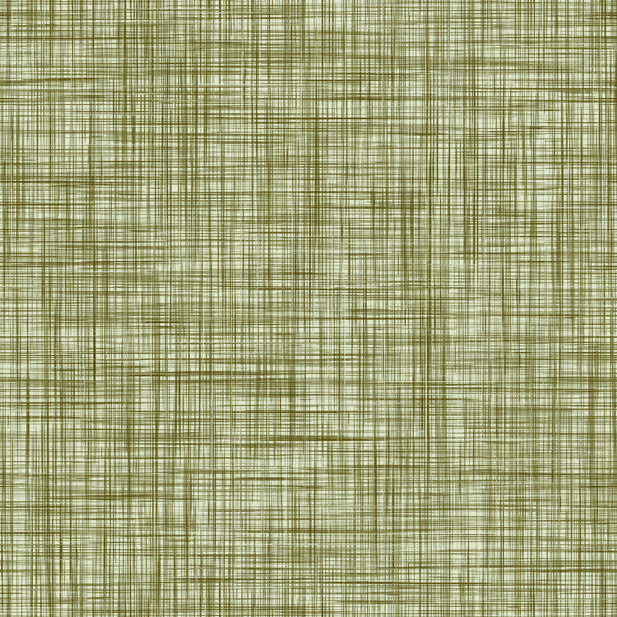 Mottled Linen Effect, Olive Green Mural Wallpaper