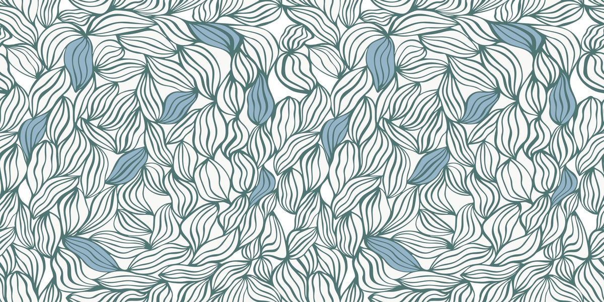 Negative Leaf, Sky Mural Wallpaper - pure wallpaper artwork
