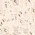 Tarot of Gemstones Mural Wallpaper - pure wallpaper artwork