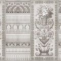 Flower Mountain, Ecru Mural Wallpaper - pure wallpaper artwork