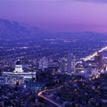 Twilight Cityscape Mural Wallpaper - pure wallpaper artwork