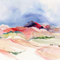 Desertscape Mural Wallpaper - Light Tone - pure wallpaper artwork