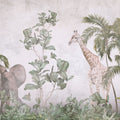 Jungle Oasis Mural Wallpaper - pure wallpaper artwork
