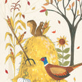 Woodland Harvest V Mural Wallpaper - pure wallpaper artwork