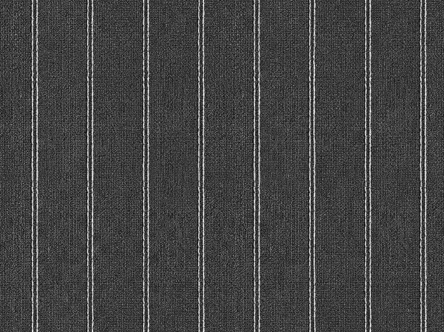 Tailor's Pin Stripe, Graphite Mural Wallpaper
