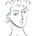 Whimsy Portrait I Mural Wallpaper - pure wallpaper artwork