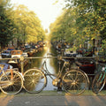 Canal Crossing Amsterdam Mural Wallpaper - pure wallpaper artwork