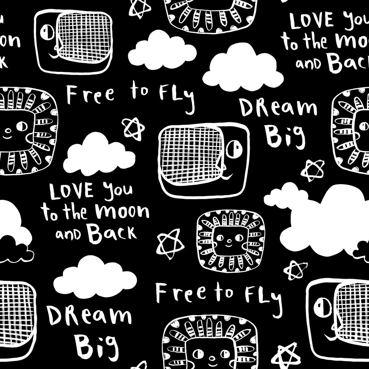 Sky Is the Limit Black Mural Wallpaper - pure wallpaper artwork