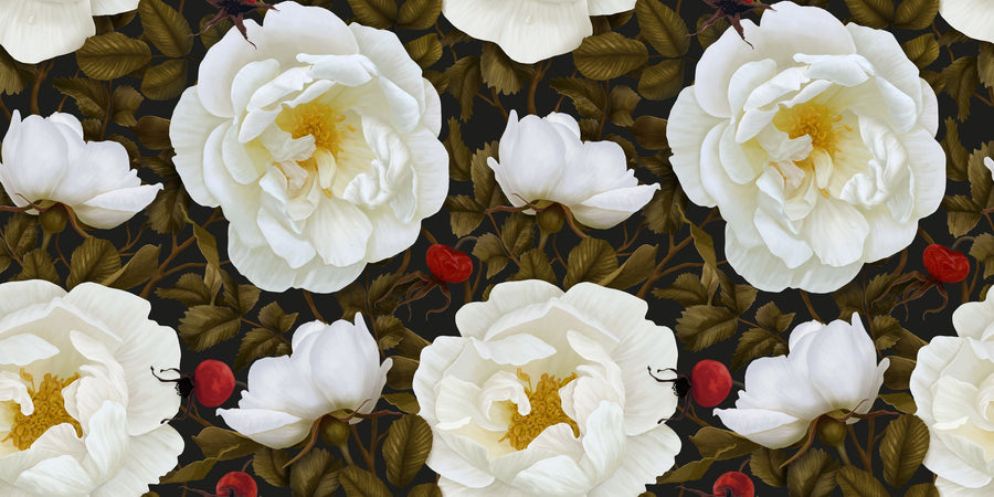 Lovely Flowers Mural Wallpaper
