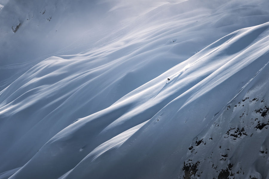 Ski Free Mural Wallpaper