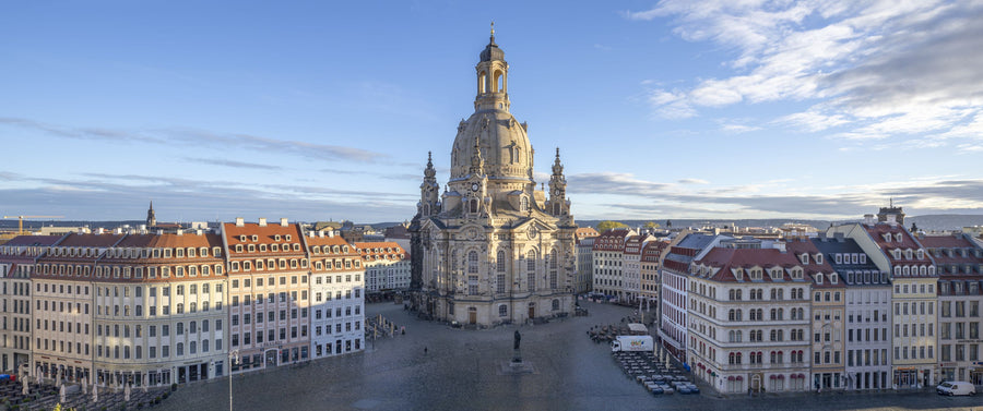 Cobbled Cathedral Plaza Mural Wallpaper
