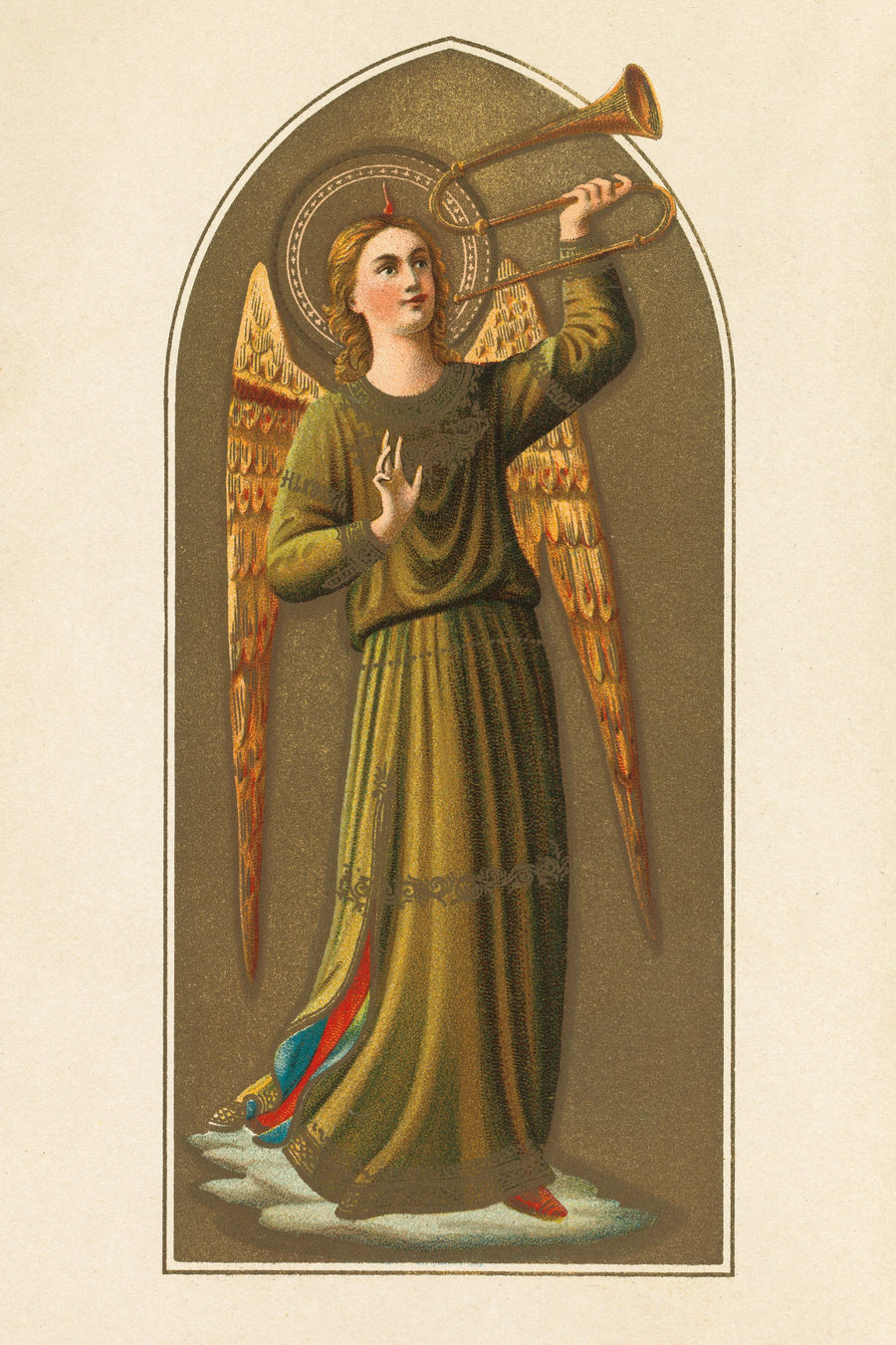 Musical Angel III Mural Wallpaper