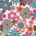 Flower Power, Rose Mural Wallpaper - pure wallpaper artwork