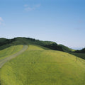 Coastal Cycling Journey Mural Wallpaper - pure wallpaper artwork