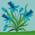 Happy Spring Flower Mural Wallpaper - pure wallpaper artwork