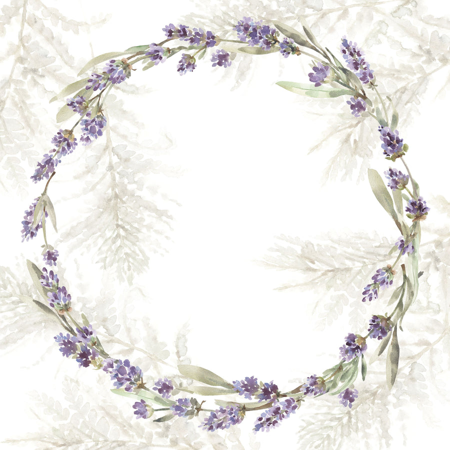 Fresh Lavender V Mural Wallpaper