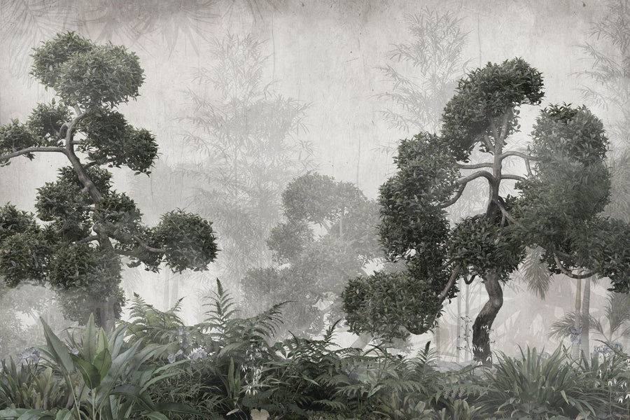 Dainty Trees Mural Wallpaper
