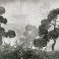 Dainty Trees Mural Wallpaper - pure wallpaper artwork