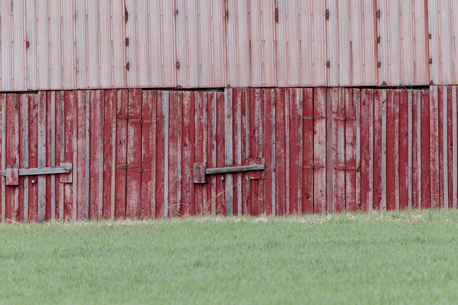 Barn Stripes Mural Wallpaper