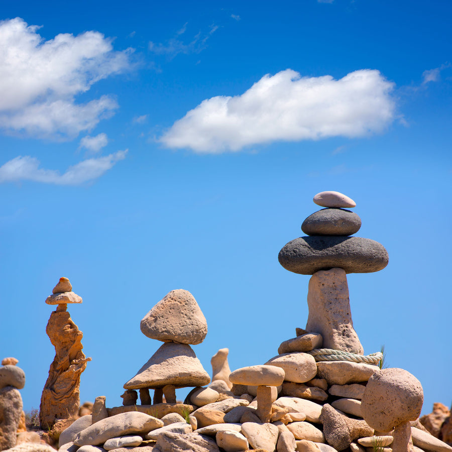 Balearic Stones Mural Wallpaper