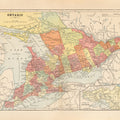 Map of Ontario Mural Wallpaper - pure wallpaper artwork
