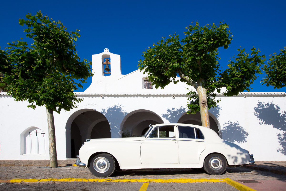 Mediterranean Church Mural Wallpaper - pure wallpaper artwork