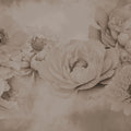 Transcendent Peony, Beige Mural Wallpaper - pure wallpaper artwork