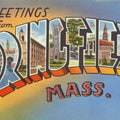 Greetings From Springfield Mass. Mural Wallpaper - pure wallpaper artwork