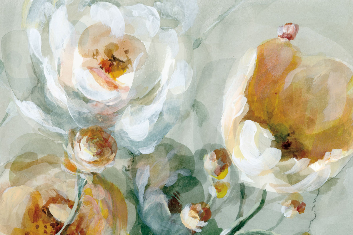 Fall Blossoms Panel I Mural Wallpaper - pure wallpaper artwork