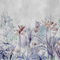 Field of Dreams Soothing Blue Mural Wallpaper - pure wallpaper artwork