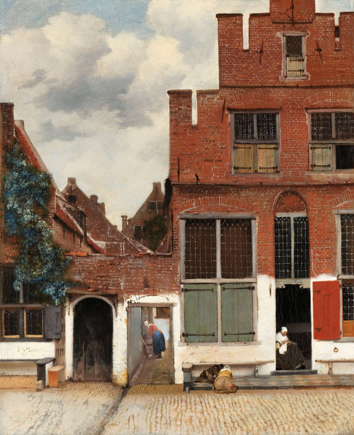The Little Street Mural Wallpaper - pure wallpaper artwork