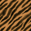 Watercolor Tiger Stripes, Warm Mural Wallpaper - pure wallpaper artwork