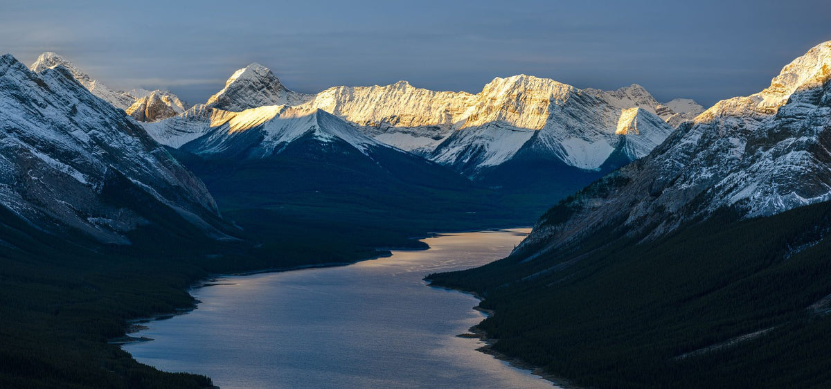 Spray Lake River Mural Wallpaper - pure wallpaper artwork