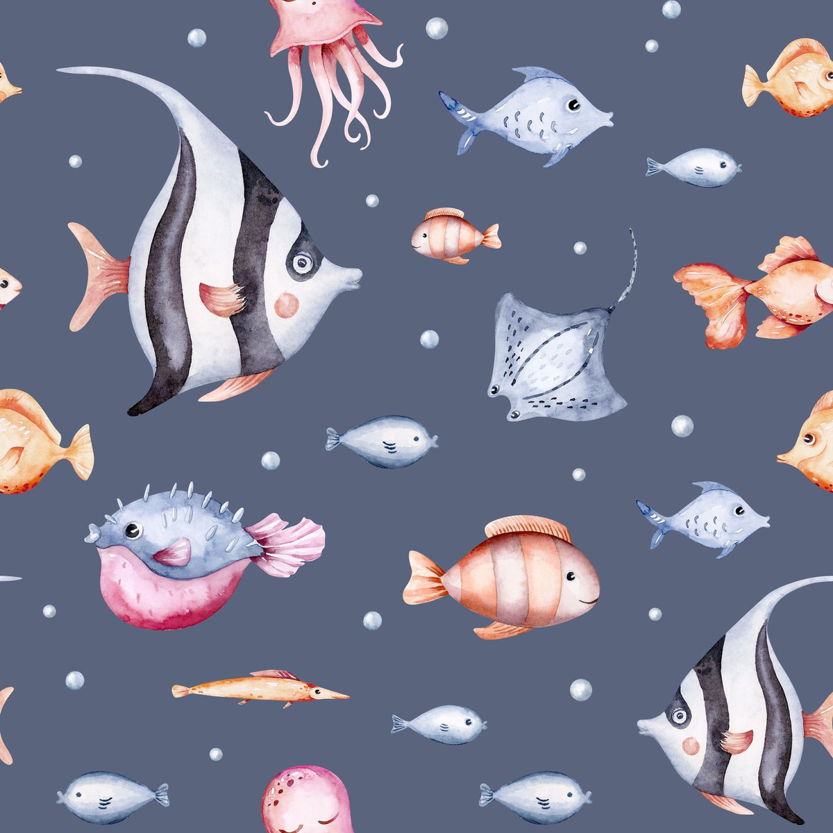 Under the Sea Mural Wallpaper - pure wallpaper artwork