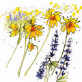 Wild Wild Lupine Mural Wallpaper - pure wallpaper artwork