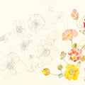 Floral Elements Mural Wallpaper - pure wallpaper artwork