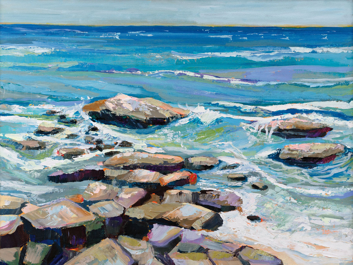 Stepping Stones Mural Wallpaper - pure wallpaper artwork