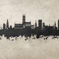 Gloucester England Skyline Concrete Mural Wallpaper - pure wallpaper artwork