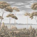 Verdant Horizon, Thundra Mural Wallpaper - pure wallpaper artwork