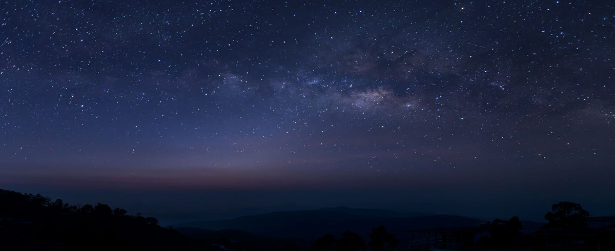 Starfield Horizon Mural Wallpaper - pure wallpaper artwork