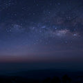 Starfield Horizon Mural Wallpaper - pure wallpaper artwork
