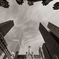 Chicago Skyline V Mural Wallpaper - pure wallpaper artwork