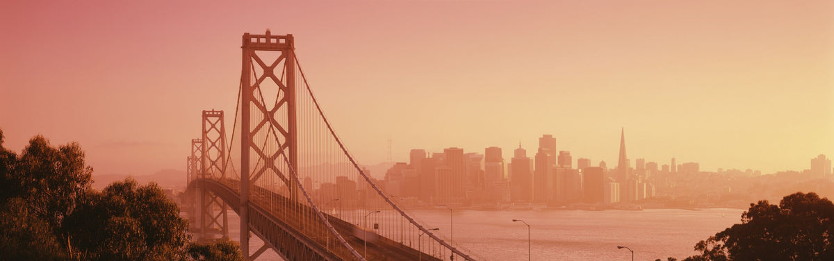 Golden Gateway Mural Wallpaper - pure wallpaper artwork