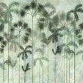 Tropical Trees Mural Wallpaper - pure wallpaper artwork