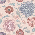 Victorian Flowers Mural Wallpaper - pure wallpaper artwork