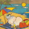 Seasonal Snowman VIII Mural Wallpaper - pure wallpaper artwork