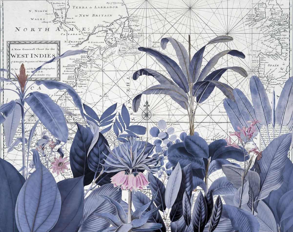 Exotic Wildlife V-II Mural Wallpaper - pure wallpaper artwork