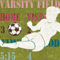Womens Scoreboard Soccer Mural Wallpaper - Warm Tone - pure wallpaper artwork