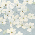 Dogwood White Mural Wallpaper - pure wallpaper artwork